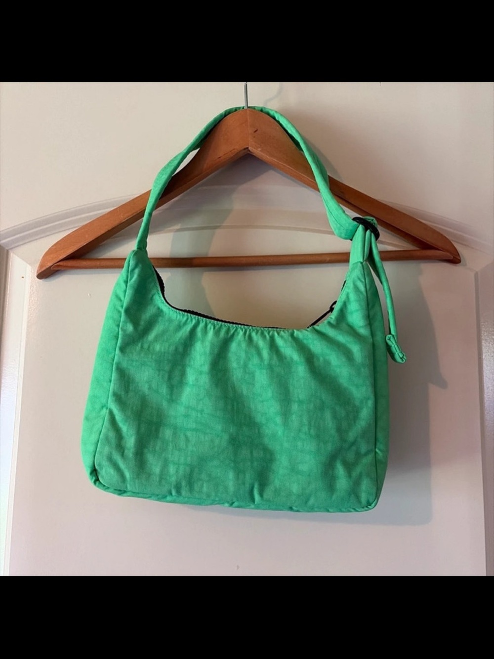 BAGGU Mint Green Shoulder Bag